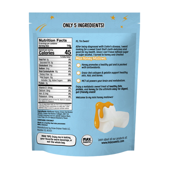 Bold Blueberry Mini Honey Marshmallow